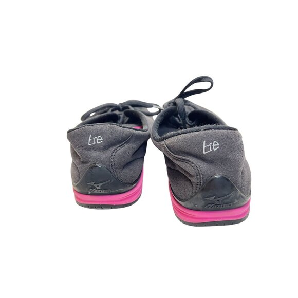 Mizuno Womens Barefoot Shoes Size 10 Black With Pink Sole swim hike run - Picture 4 of 5